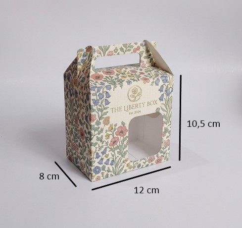 Caixa 12x10,5x8cm (Medidas plana 41,5x24cm) - Matriz IDEZ227