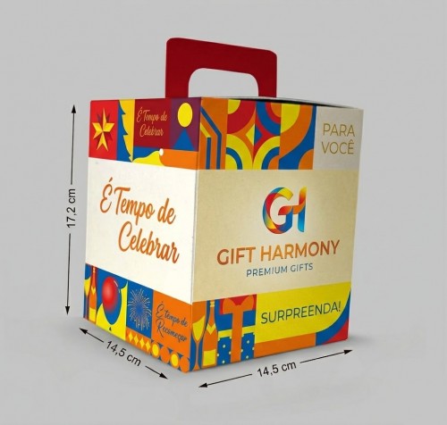 Caixa 14,5x14,5x17cm (Medidas plana 60x43cm) - Matriz IDEZ200