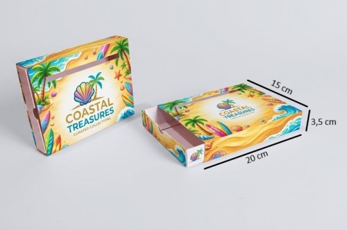 Caixa 20x15x3,5cm (Medidas plana 38,5x56cm) - Matriz IDEZ208