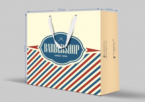 Sacola G 35,5x35x12cm (Medidas plana 49,5x44cm) - Matriz IDEZ322