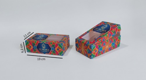 Caixa 19x11x6,2cm (Medidas plana 57,5x31,5cm) - Matriz IDEZ343