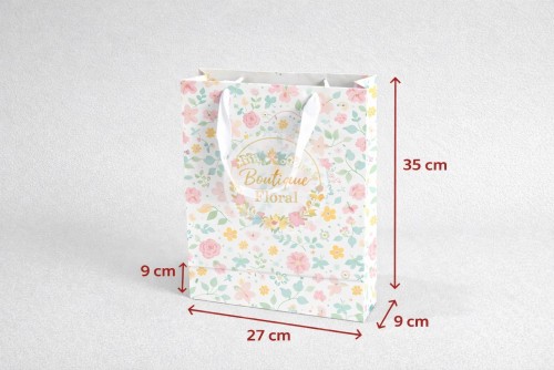 Sacola M7 27x35x9cm (Medidas plana 38x48,5cm) - Matriz IDEZ219