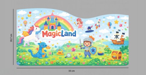 Kit fralda 33x18,7cm (Medidas plana 33x18,7cm) - Matriz IDEZ380