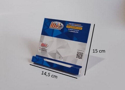 Porta Celular 14,5x15cm (Medidas plana 30x14,5cm) - Matriz IDEZ321