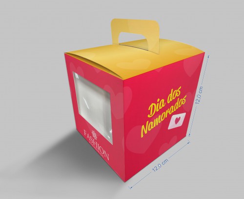 Caixa 12x12x12cm (Medidas plana 50x34,6cm) - Matriz IDEZ221