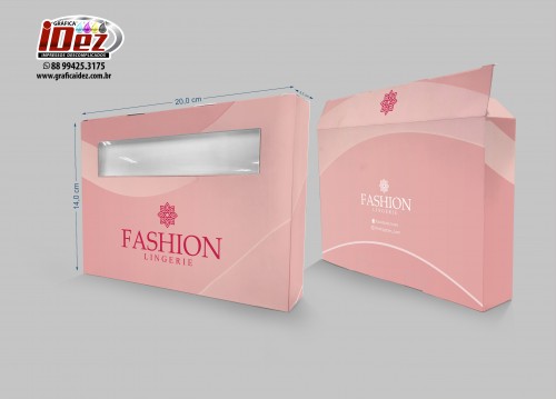 Caixa 20x14x3,5cm (Medidas plana 48,5x24m) - Matriz IDEZ195