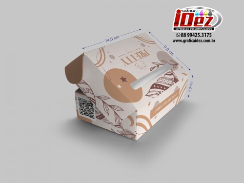 Caixa 14x9x4cm (Medidas plana 26,5x30,1cm) - Matriz IDEZ204
